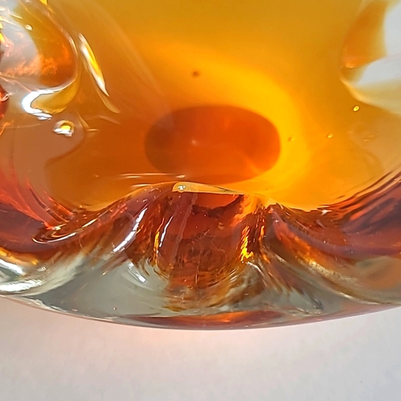 MCM art glass ashtray - Picture 6 of 6